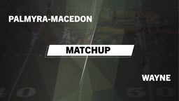 Matchup: Palmyra-Macedon vs. Wayne 2016