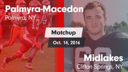 Matchup: Palmyra-Macedon vs. Midlakes  2016