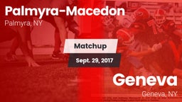 Matchup: Palmyra-Macedon vs. Geneva  2017