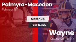 Matchup: Palmyra-Macedon vs. Wayne  2017