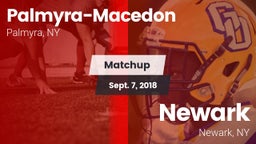 Matchup: Palmyra-Macedon vs. Newark  2018