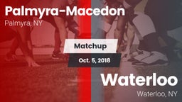 Matchup: Palmyra-Macedon vs. Waterloo  2018