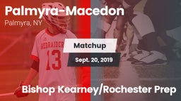 Matchup: Palmyra-Macedon vs. Bishop Kearney/Rochester Prep 2019