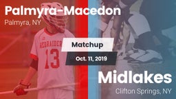 Matchup: Palmyra-Macedon vs. Midlakes  2019