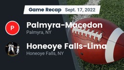Recap: Palmyra-Macedon  vs. Honeoye Falls-Lima  2022