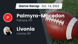 Recap: Palmyra-Macedon  vs. Livonia  2022