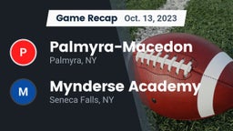 Recap: Palmyra-Macedon  vs. Mynderse Academy 2023