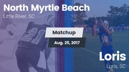 Matchup: North Myrtle Beach vs. Loris  2017