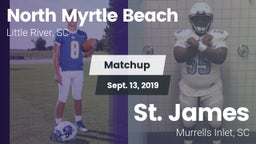 Matchup: North Myrtle Beach vs. St. James  2019
