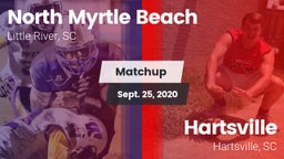 Matchup: North Myrtle Beach vs. Hartsville  2020