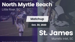 Matchup: North Myrtle Beach vs. St. James  2020