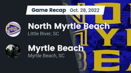Recap: North Myrtle Beach  vs. Myrtle Beach  2022