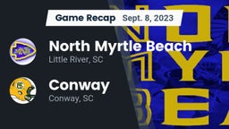 Recap: North Myrtle Beach  vs. Conway  2023