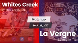 Matchup: Whites Creek vs. La Vergne  2017