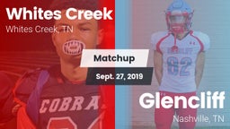 Matchup: Whites Creek vs. Glencliff  2019