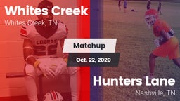 Matchup: Whites Creek vs. Hunters Lane  2020