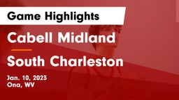 Cabell Midland  vs South Charleston  Game Highlights - Jan. 10, 2023
