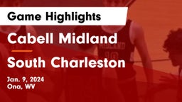 Cabell Midland  vs South Charleston  Game Highlights - Jan. 9, 2024