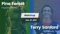 Matchup: Pine Forest vs. Terry Sanford  2017