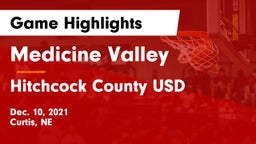 Medicine Valley  vs Hitchcock County USD  Game Highlights - Dec. 10, 2021