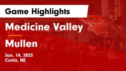 Medicine Valley  vs Mullen  Game Highlights - Jan. 14, 2023