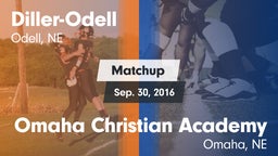 Matchup: Diller-Odell vs. Omaha Christian Academy  2016