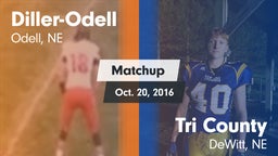 Matchup: Diller-Odell vs. Tri County  2016