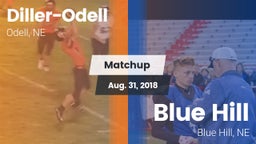 Matchup: Diller-Odell vs. Blue Hill  2018