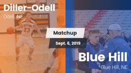 Matchup: Diller-Odell vs. Blue Hill  2019