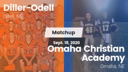 Matchup: Diller-Odell vs. Omaha Christian Academy  2020