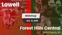 Matchup: Lowell vs. Forest Hills Central  2018