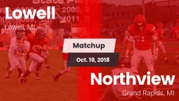 Matchup: Lowell vs. Northview  2018