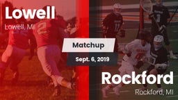 Matchup: Lowell vs. Rockford  2019