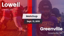 Matchup: Lowell vs. Greenville  2019
