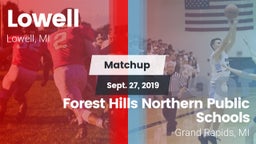 Matchup: Lowell vs. Forest Hills Northern Public Schools 2019