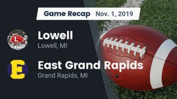 Recap: Lowell  vs. East Grand Rapids  2019