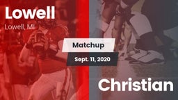 Matchup: Lowell vs. Christian 2020