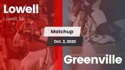Matchup: Lowell vs. Greenville 2020