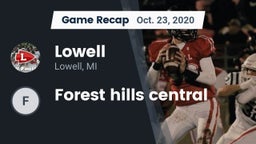 Recap: Lowell  vs. Forest hills central 2020