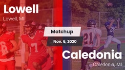 Matchup: Lowell vs. Caledonia  2020