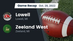 Recap: Lowell  vs. Zeeland West  2022