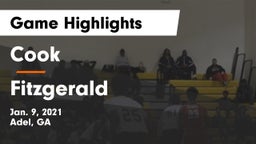 Cook  vs Fitzgerald  Game Highlights - Jan. 9, 2021