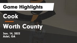 Cook  vs Worth County  Game Highlights - Jan. 14, 2022