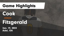 Cook  vs Fitzgerald  Game Highlights - Jan. 19, 2024