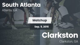 Matchup: South Atlanta vs. Clarkston  2016