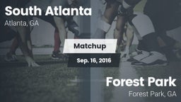 Matchup: South Atlanta vs. Forest Park  2016