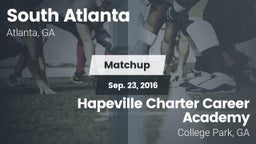 Matchup: South Atlanta vs. Hapeville Charter Career Academy 2016