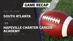 Recap: South Atlanta  vs. Hapeville Charter Career Academy 2016