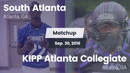 Matchup: South Atlanta vs. KIPP Atlanta Collegiate 2016