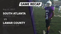 Recap: South Atlanta  vs. Lamar County  2017